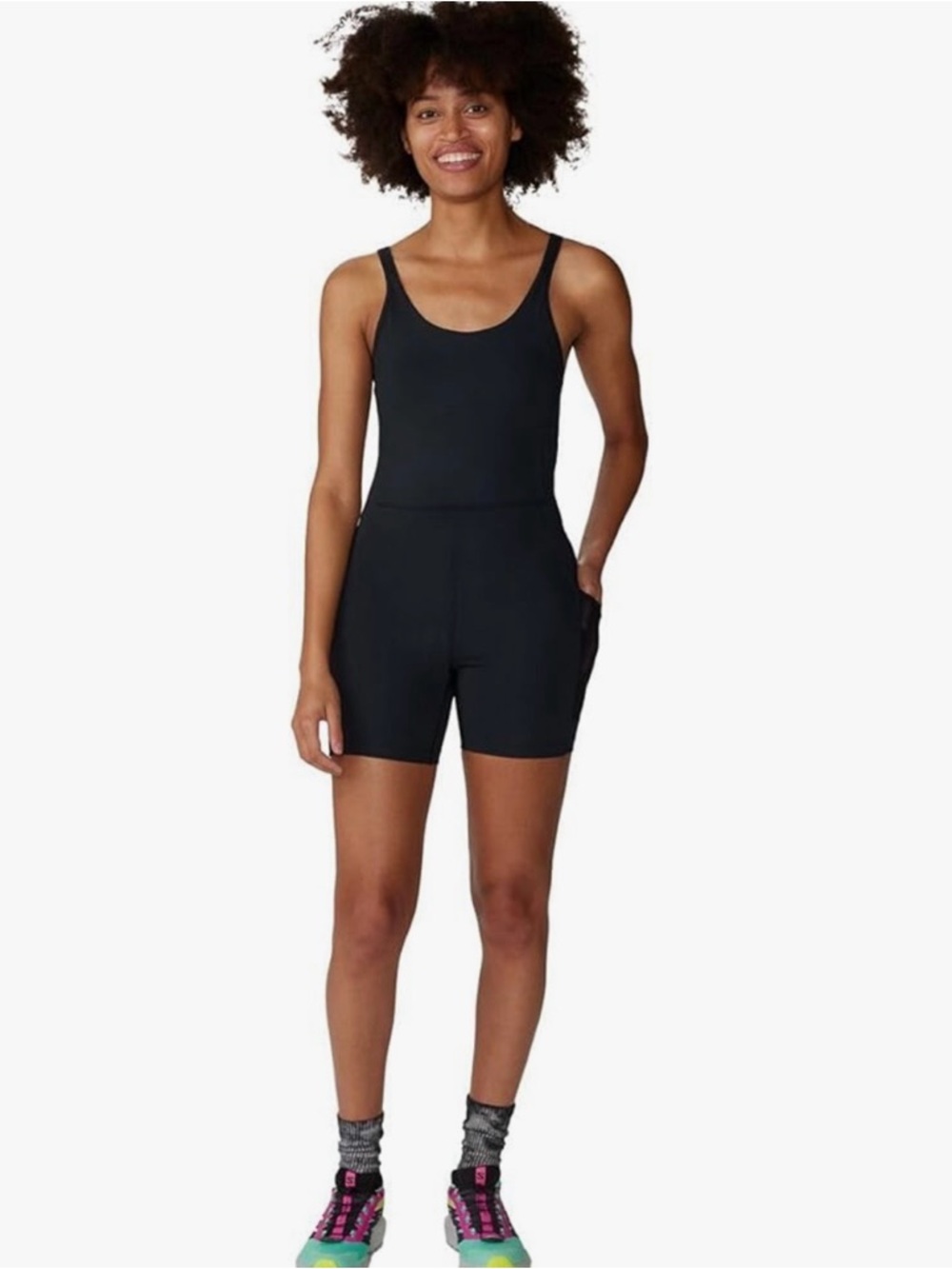 Mountain Hardwear Black Yuba Trail Onesie